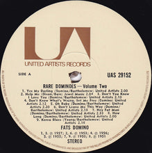 Load image into Gallery viewer, Fats Domino : Rare Dominos Volume Two (LP, Album, Comp)

