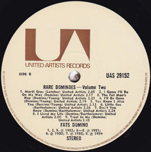 Load image into Gallery viewer, Fats Domino : Rare Dominos Volume Two (LP, Album, Comp)
