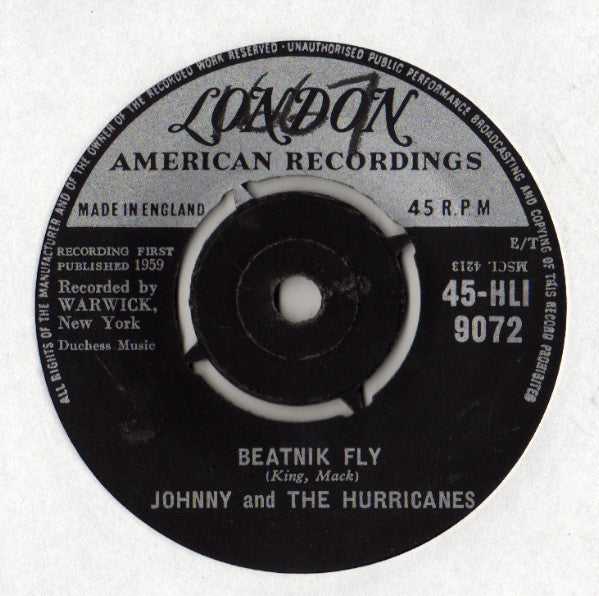 Johnny And The Hurricanes : Beatnik Fly (7