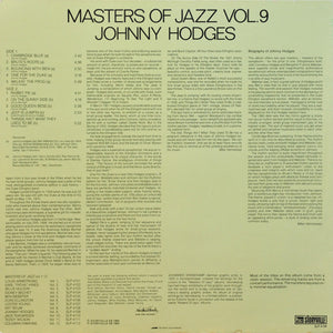 Johnny Hodges : Master Of Jazz (LP, Album)