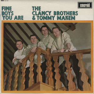 The Clancy Brothers & Tommy Makem : Fine Boys You Are (LP, Album, RE)