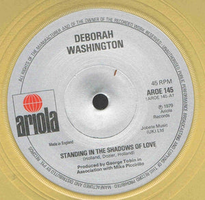Deborah Washington : Standing In The Shadows Of Love (7", Single, Gol)