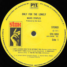 Load image into Gallery viewer, Mavis Staples : Only For The Lonely (LP, Album, RE)

