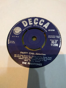 The Firestones (5) : Party Cha - Selection (7", Single)