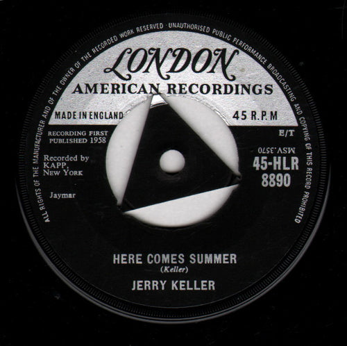 Jerry Keller : Here Comes Summer (7