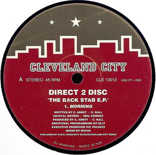 Direct 2 Disc : The Back Stab E.P. (12