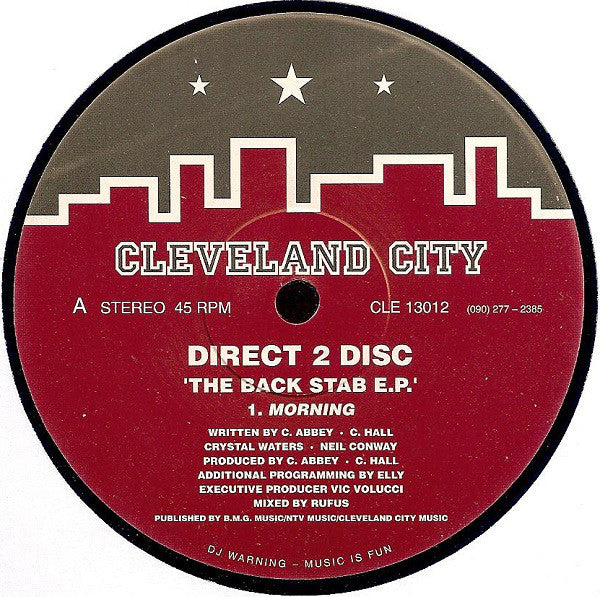 Direct 2 Disc : The Back Stab E.P. (12