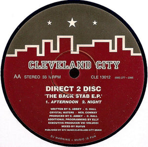 Direct 2 Disc : The Back Stab E.P. (12", EP)