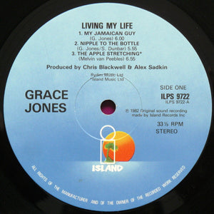 Grace Jones : Living My Life (LP, Album)