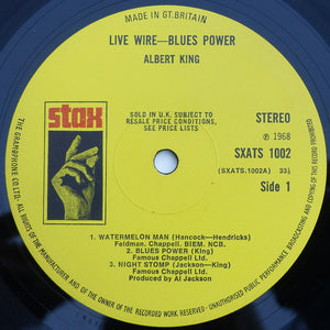 Albert King : Live Wire / Blues Power (LP, Album)