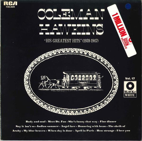 Coleman Hawkins : His Greatest Hits (1939-1947) (LP, Comp, Mono, RE)
