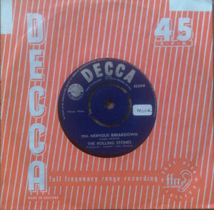 The Rolling Stones : 19th Nervous Breakdown / As Tears Go By (7", Single)