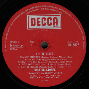 Rolling Stones* : Let It Bleed (LP, Album, Mono, Box)