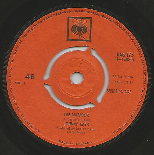 Johnny Cash : The Matador (7
