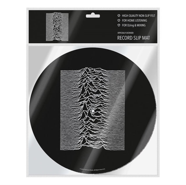 Turntable Slipmat: Joy Division - Unknown Pleasures