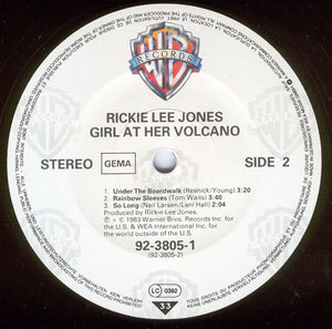 Rickie Lee Jones : Girl At Her Volcano (10", Album, EP)