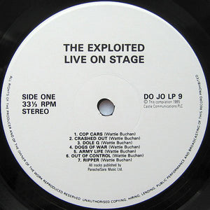 The Exploited : On Stage (LP, Album, RE)