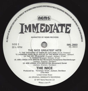 The Nice : Greatest Hits (LP, Comp)