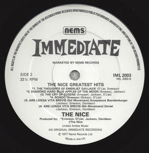 The Nice : Greatest Hits (LP, Comp)