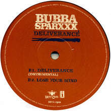 Load image into Gallery viewer, Bubba Sparxxx : Deliverance (12&quot;)
