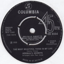 Load image into Gallery viewer, Herman&#39;s Hermits : Something&#39;s Happening  (7&quot;, Single, 4 P)
