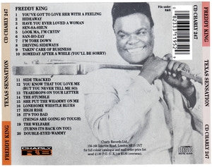 Freddie King : Texas Sensation (CD, Comp)