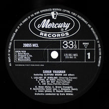 Load image into Gallery viewer, Sarah Vaughan : Sarah Vaughan (LP, Album, Mono, RE)

