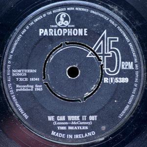 The Beatles : We Can Work It Out / Day Tripper (7", Single)