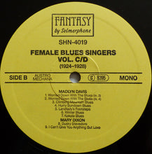 Load image into Gallery viewer, Various : Female Blues Singers Volume C/D (1924-1928) (LP, Comp, Mono, RM)
