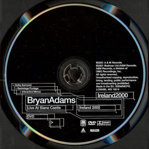 Bryan Adams : Live At Slane Castle, Ireland 2000 (DVD-V, Copy Prot., Multichannel, PAL)