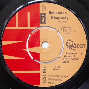 Queen : Bohemian Rhapsody (7", Single)