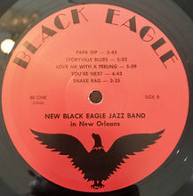Load image into Gallery viewer, The New Black Eagle Jazz Band : The New Black Eagle Jazz Band In New Orleans (LP, Album)
