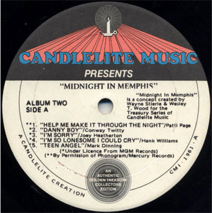 Various : Midnight In Memphis (2xLP, Comp)