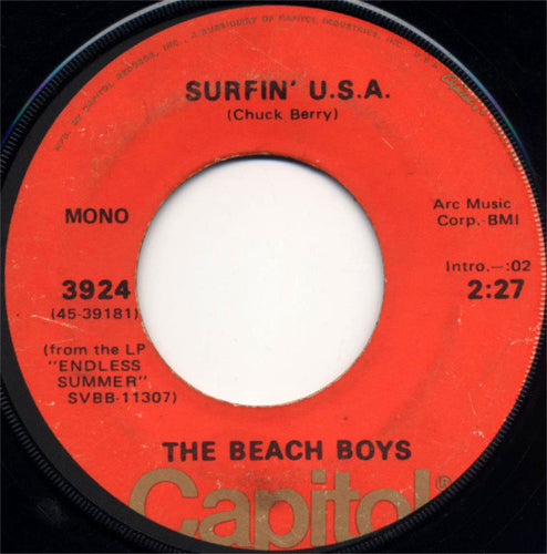 The Beach Boys : Surfin' U.S.A. / The Warmth Of The Sun (7
