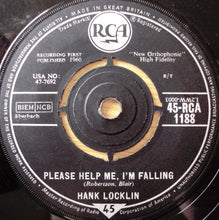 Load image into Gallery viewer, Hank Locklin : Please Help Me, I&#39;m Falling (7&quot;, Single)
