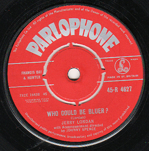 Jerry Lordan : Who Could Be Bluer? (7