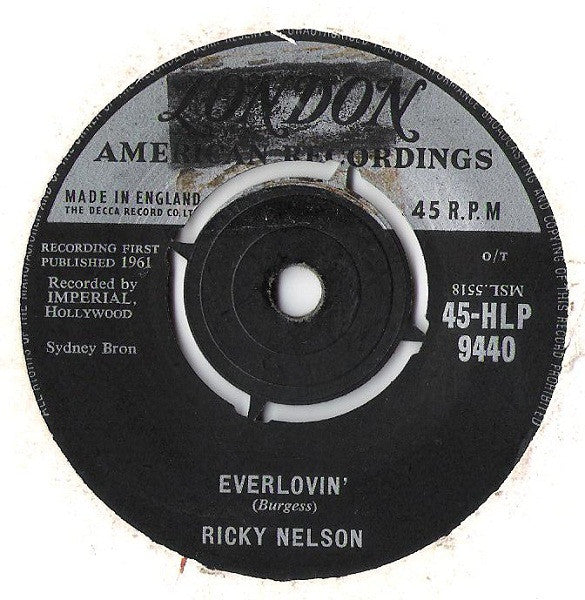 Ricky Nelson (2) : Everlovin' (7