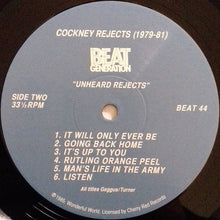 Load image into Gallery viewer, Cockney Rejects : Unheard Rejects (LP, RE, 180)
