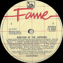 Load image into Gallery viewer, Hawkwind : Masters Of The Universe (LP, Comp, RE)
