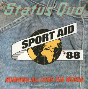 Status Quo : Running All Over The World (7", Single, Bla)