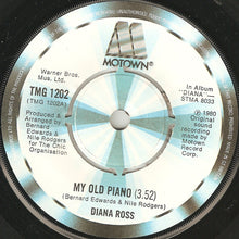 Load image into Gallery viewer, Diana Ross : My Old Piano (7&quot;, Single, Kno)
