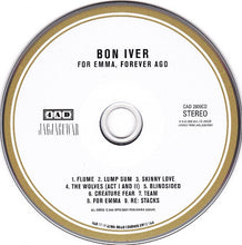 Load image into Gallery viewer, Bon Iver : For Emma, Forever Ago (CD, Album, RE)
