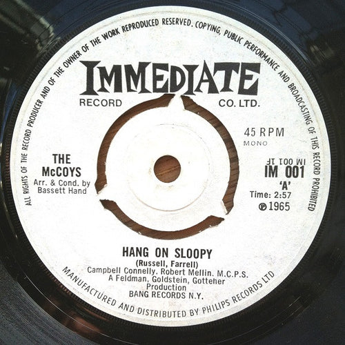 The McCoys : Hang On Sloopy (7