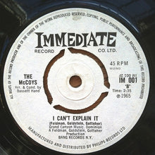 Load image into Gallery viewer, The McCoys : Hang On Sloopy (7&quot;, Single, Mono, Thr)
