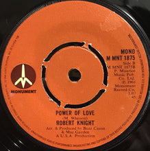 Load image into Gallery viewer, Robert Knight : Love On A Mountain Top (7&quot;, Single, Mono, RE, Pus)
