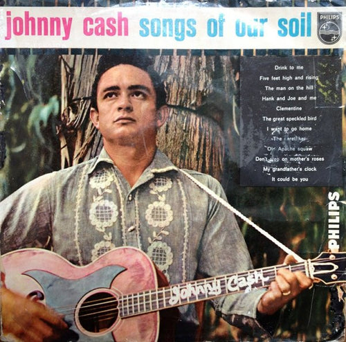 Johnny Cash : Songs Of Our Soil (LP, Album, Mono)
