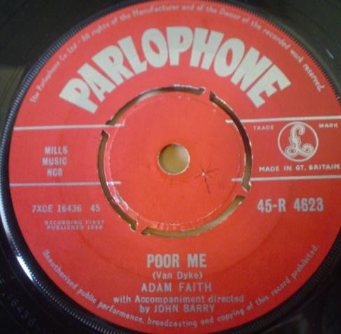 Adam Faith : Poor Me (7