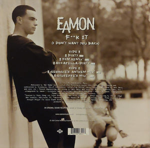 Eamon : F**k It (I Don't Want You Back) (12")