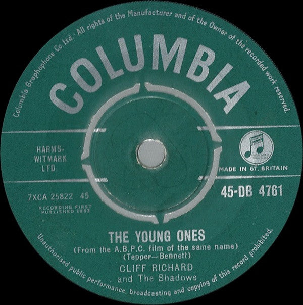 Cliff Richard & The Shadows : The Young Ones (7