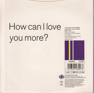M People : How Can I Love You More (7", Single)